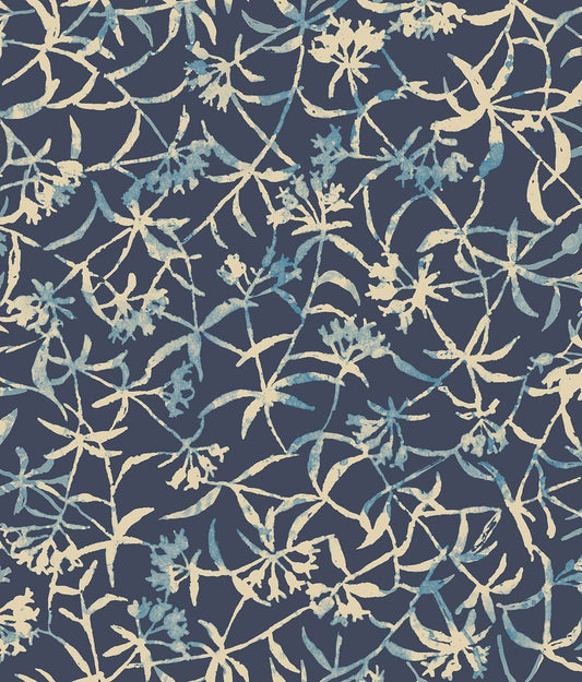Entwine Wallpaper - Navy