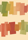 Offset Blocks Wallpaper - Heatwave
