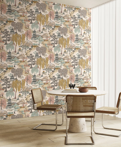 Oka Wallpaper - Perfect Almond
