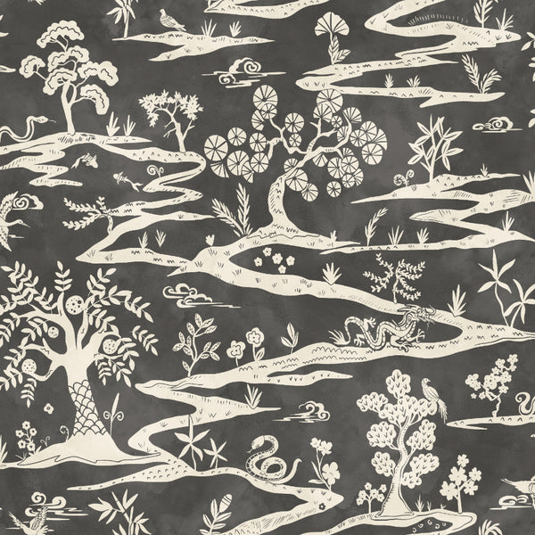 Sample - Kaiwa Wallpaper - Raven
