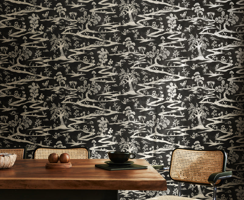 Sample - Kaiwa Wallpaper - Raven