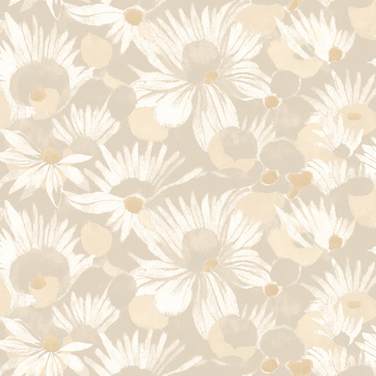 Suiren Wallpaper - Champagne