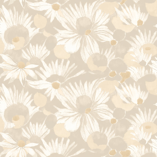 Sample - Suiren Wallpaper - Champagne