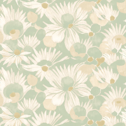 Suiren Wallpaper - Misty Mint