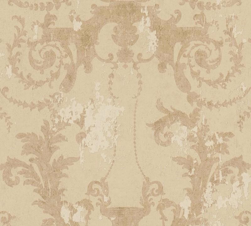 Old World Plaster Wallpaper - Caramel