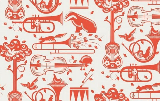 Pet Sounds Wallpaper - Orange