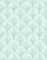 Orchid Scales Wallpaper - Mint