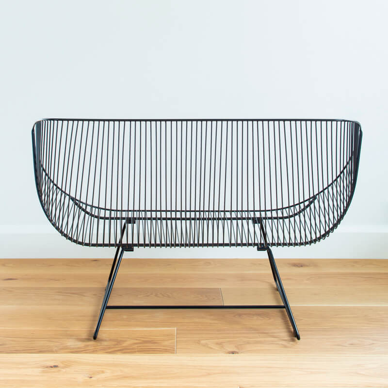 Metal Wire Sofa - Stainless Steel (Outdoors)