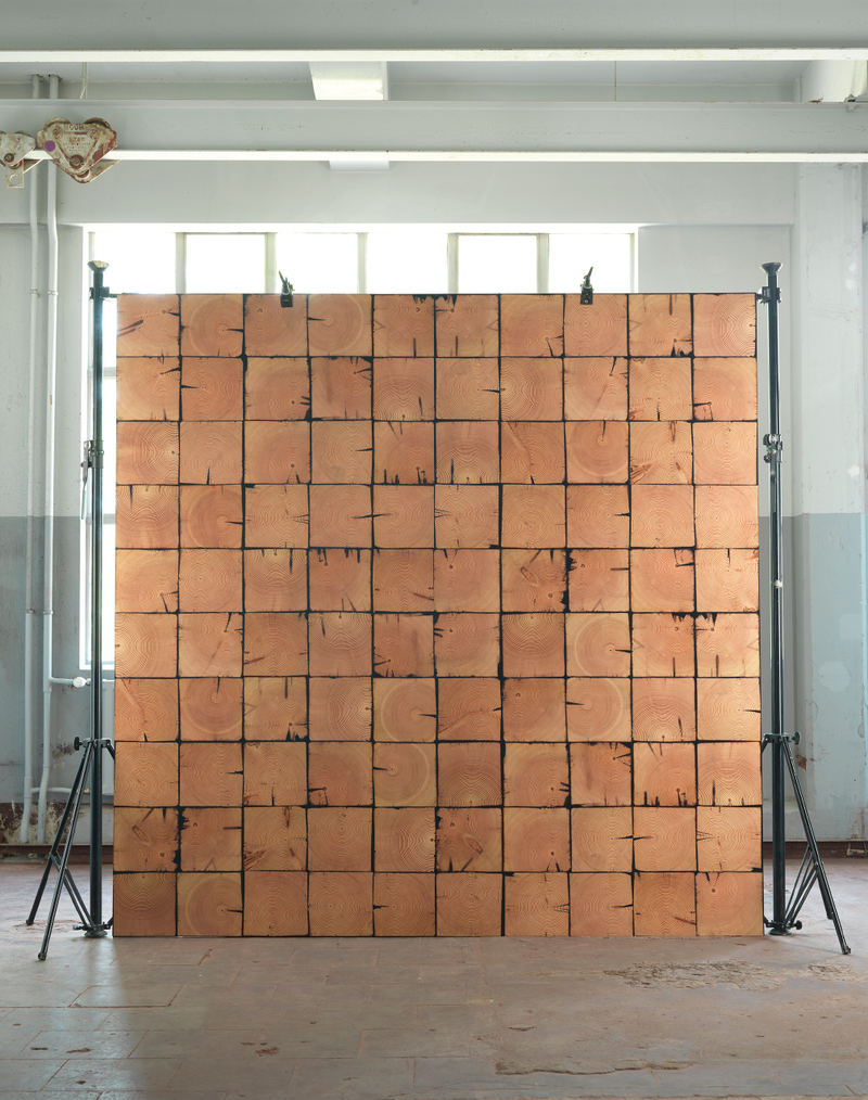 Piet Hein Eek 'Scrapwood Series' Wallpaper - Wood Blocks