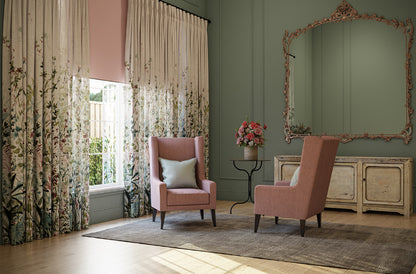 Pointon Fields Sheer Fabric - Laura Ashley - 3 Colours