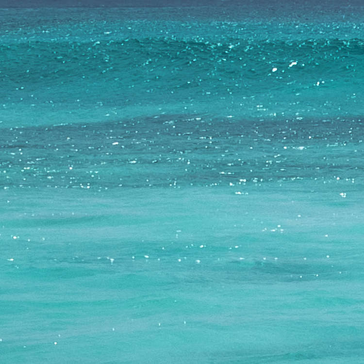 Azure Ocean - Custom Sized Wallpaper Mural (per m2)