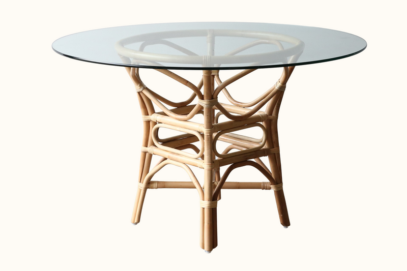 Pacifica Glass Top Dining Table
