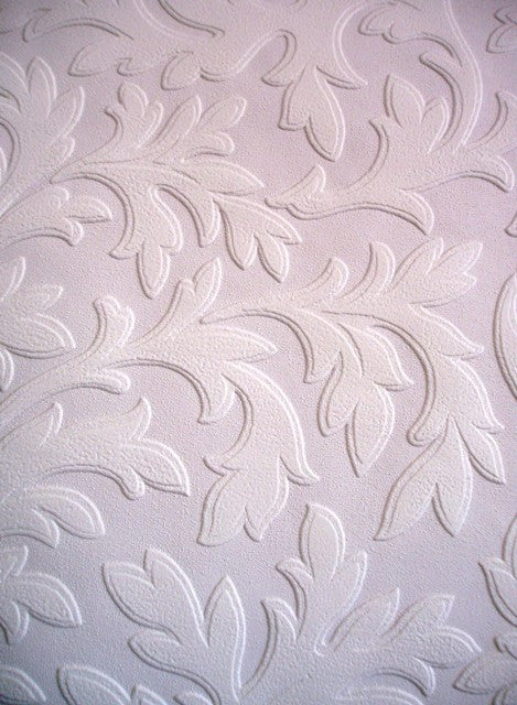 Sample - High Leaf - Anaglypta - Wallpaper