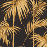 Lola Palm Wallpaper - Black-Gold