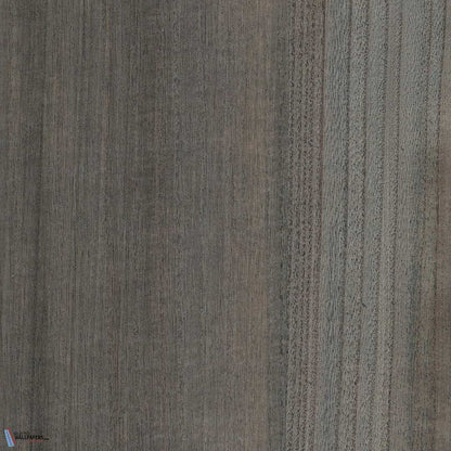 Paulownia - Wood Veneer Wallpaper - Cobblestone