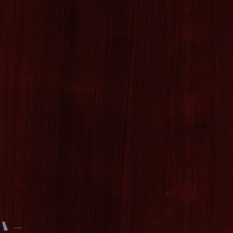 Paulownia - Wood Veneer Wallpaper - Biking Red
