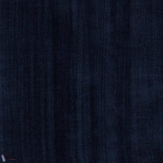 Paulownia - Wood Veneer Wallpaper - Dark Blue