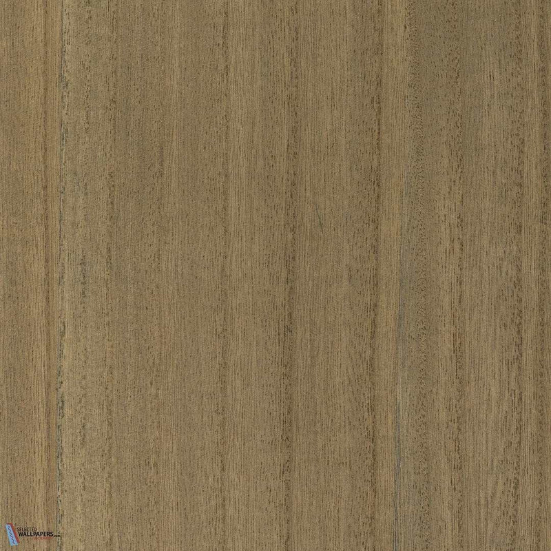 Paulownia - Wood Veneer Wallpaper - Brown Sugar