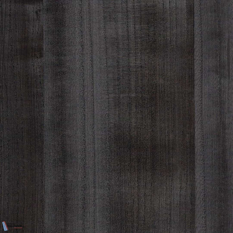 Paulownia - Wood Veneer Wallpaper - Dusky Olive