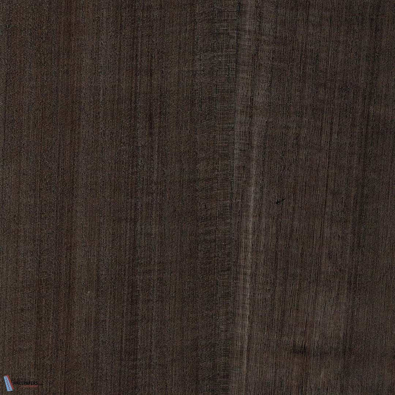 Paulownia - Wood Veneer Wallpaper - Olive Drab