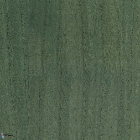 Paulownia - Wood Veneer Wallpaper - Bistro Green