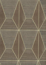 Real Wood Veneer Wallpaper - Pepper/Gold