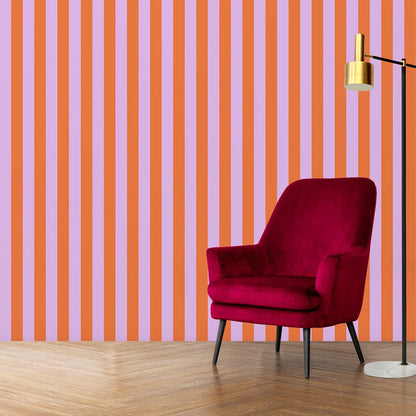 Candy Stripes Wallpaper