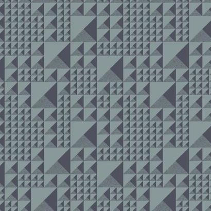 Pyramids Florence Broadhurst Wallpaper - Blue