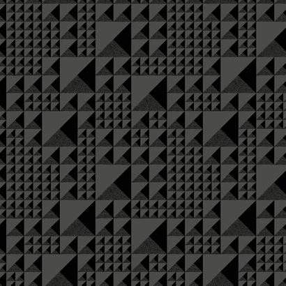 Sample – Pyramids Florence Broadhurst Wallpaper - Black