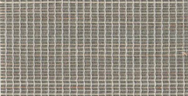 Sample - Shimmery Grasscloth Wallpaper - Quiet Grey