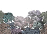 Bellewood Clouds - Rainbow - Custom Sized Wallpaper Mural (per m2)