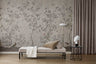 Chinoiserie Chic - Powder Beige - Custom Sized Wallpaper Mural (per m2)