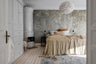 Honolulu - Gold Brown - Custom Sized Wallpaper Mural (per m2)