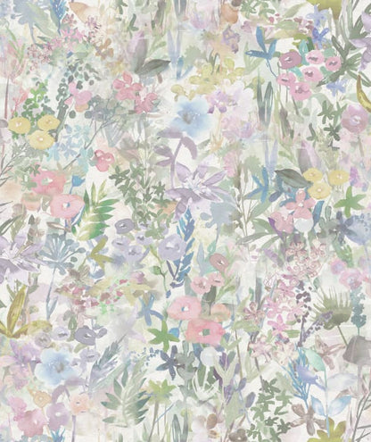 Poppy Meadow Wallpaper -  Pastel