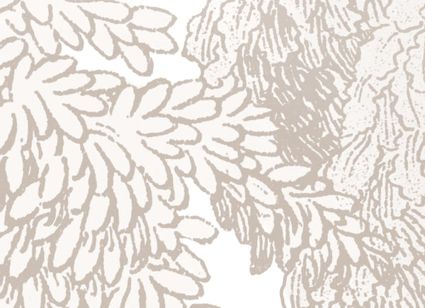 Sample - Bellewood Clouds - Sand - Custom Sized Wallpaper Mural (per m2)