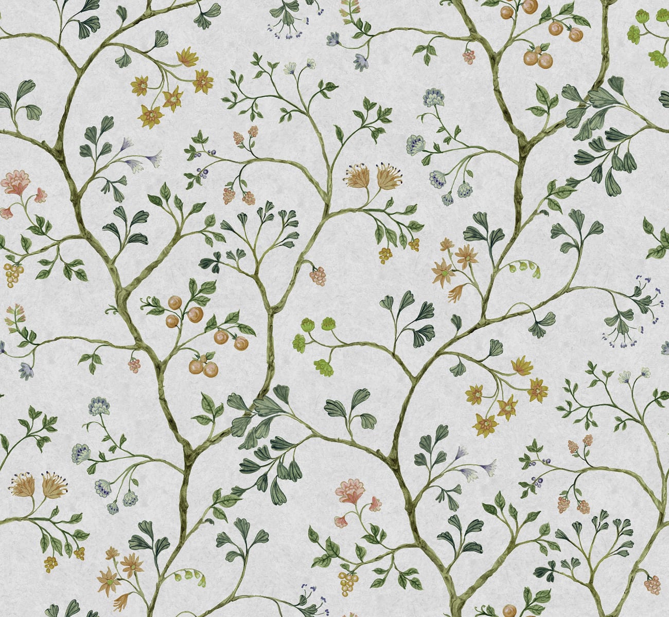Song Tree - Pearl - Custom Sized Wallpaper Mural (per m2)