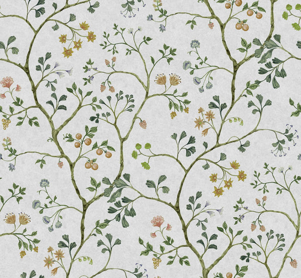 Sample - Song Tree - Pearl - Custom Sized Wallpaper Mural (per m2)