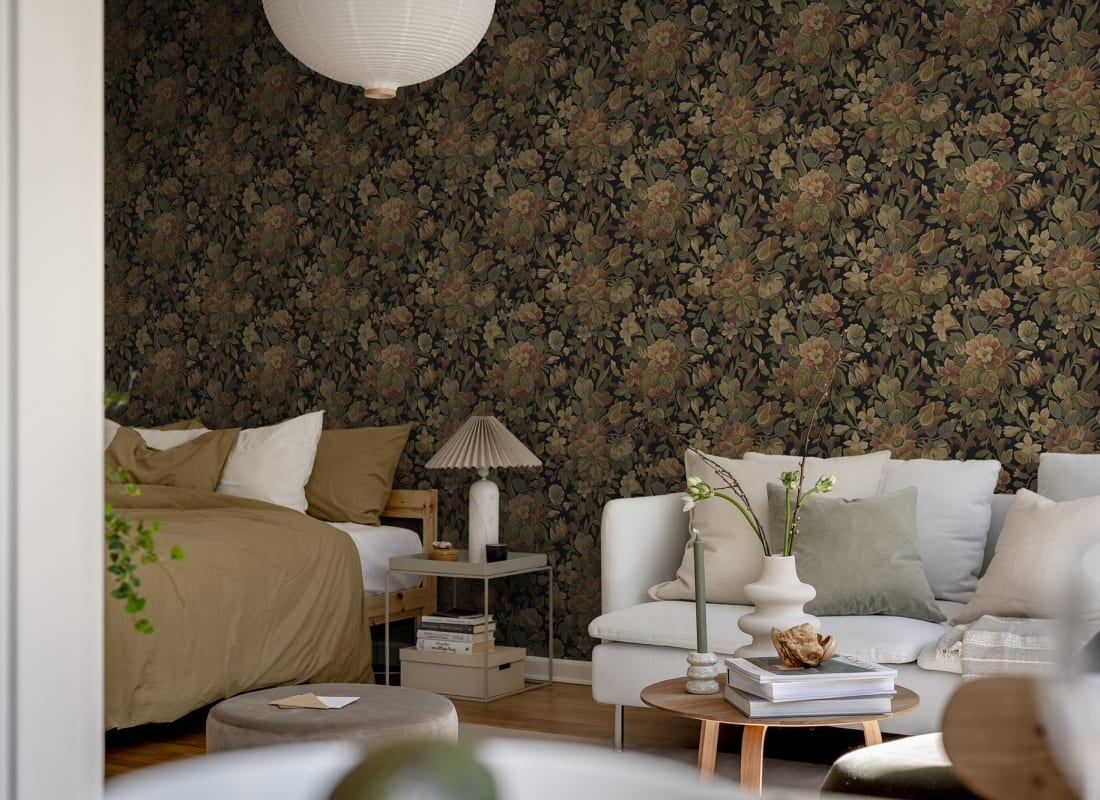 Vintage Garden Wallpaper - Ivory