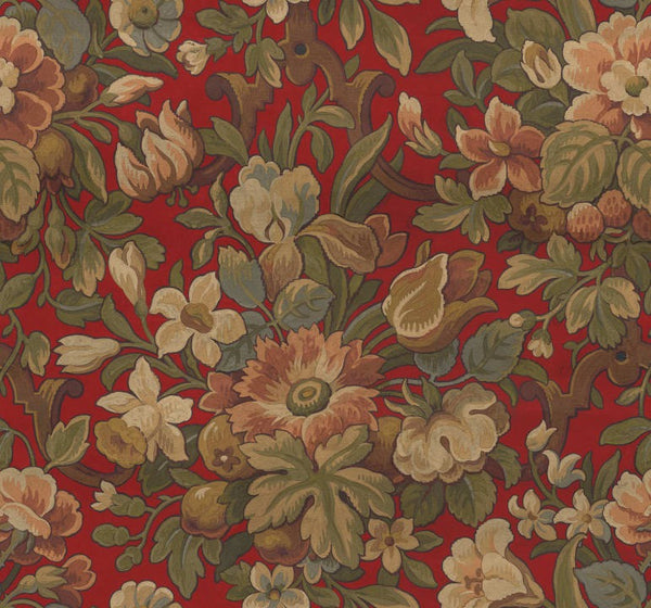 Sample - Vintage Garden Wallpaper - Velvet