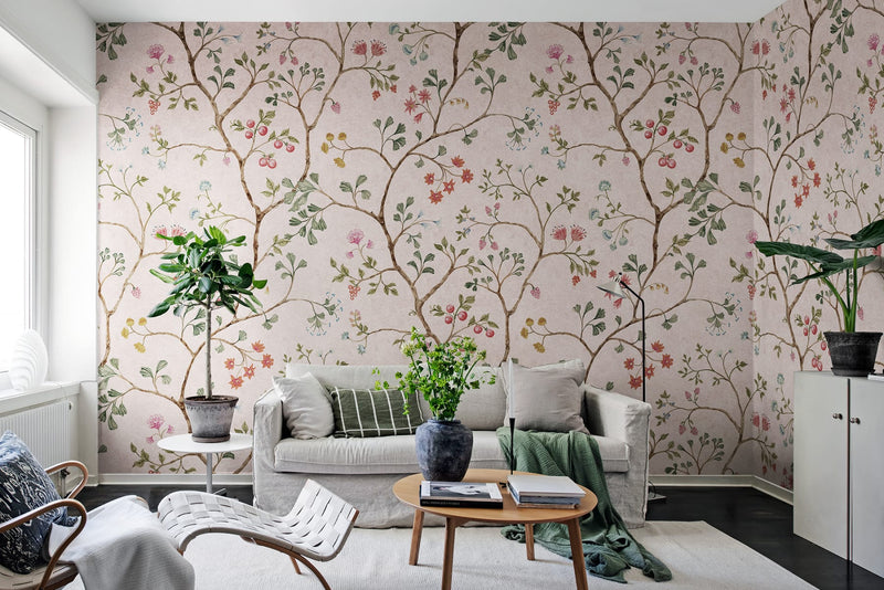 Song Tree Mural Wallpaper - 4 Colours