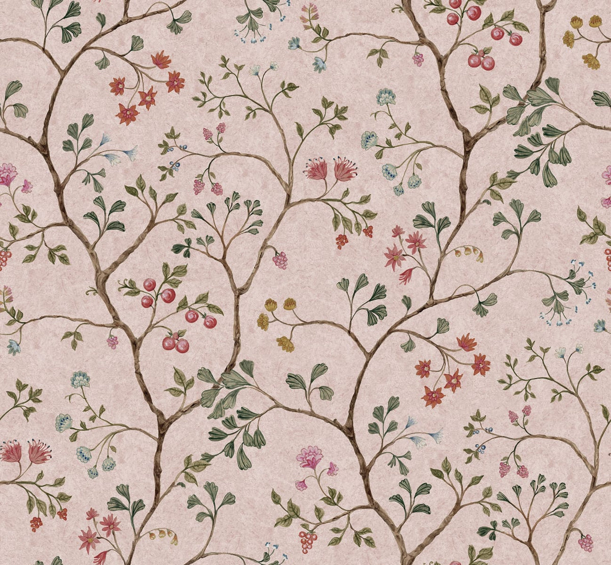 Song Tree - Cherry - Custom Sized Wallpaper Mural (per m2)