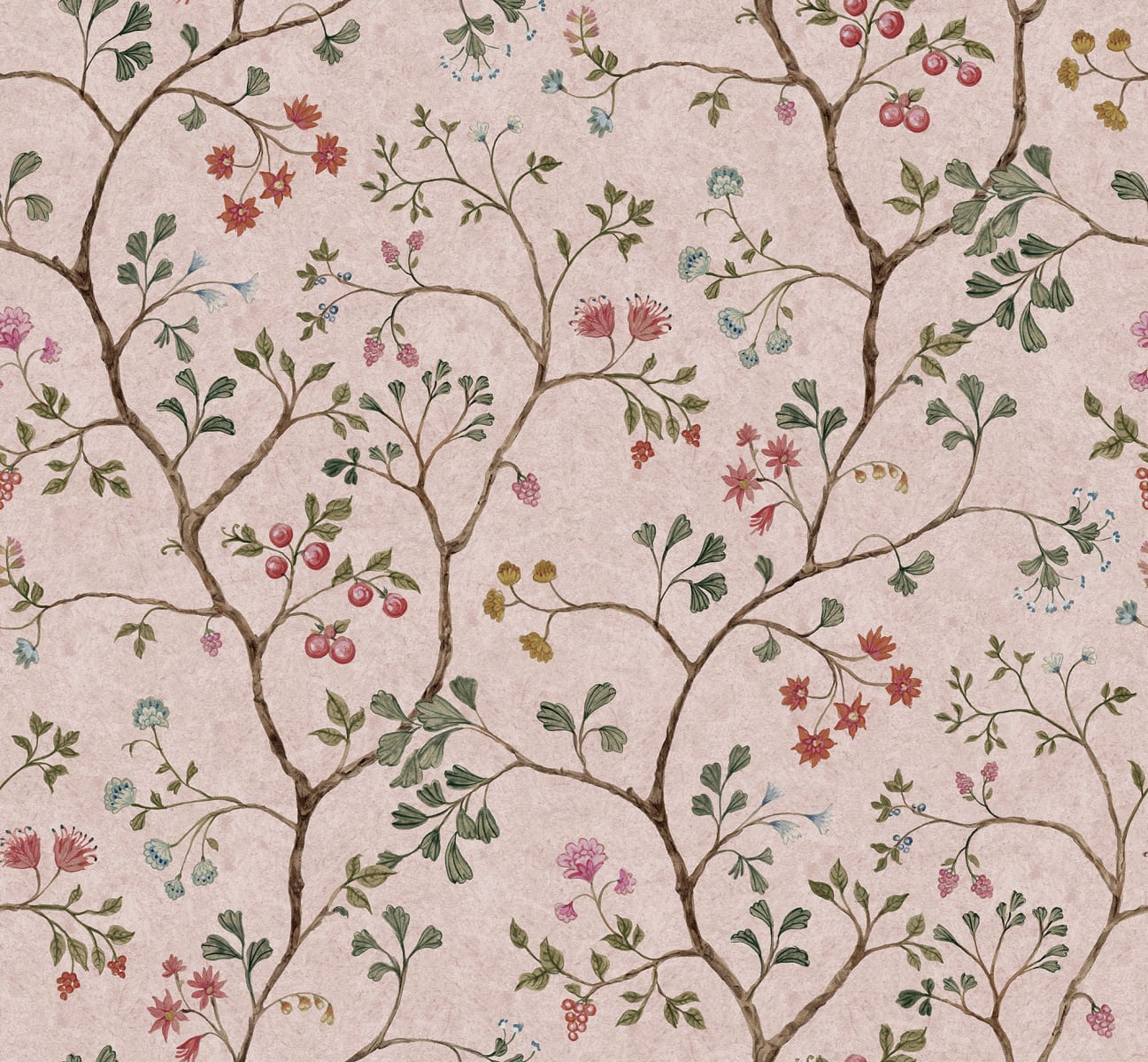 Song Tree - Cherry - Custom Sized Wallpaper Mural (per m2)