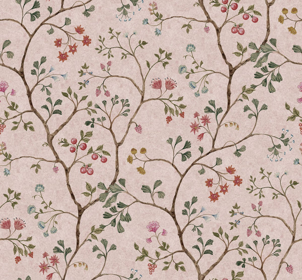 Sample - Song Tree - Cherry - Custom Sized Wallpaper Mural (per m2)