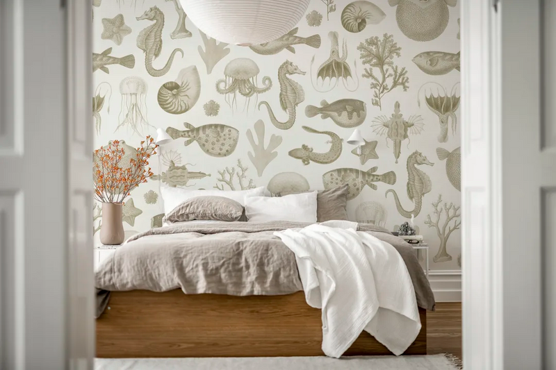 Sea Life Mural Wallpaper - 4 Colours