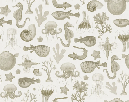 Sea Life - Sand - Custom Sized Wallpaper Mural (per m2)