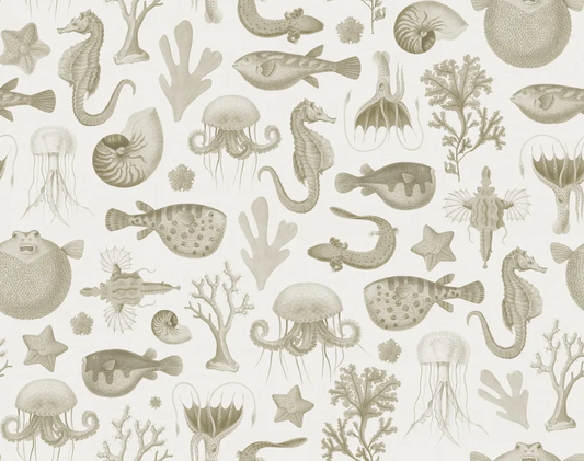 Sea Life - Sand - Custom Sized Wallpaper Mural (per m2)