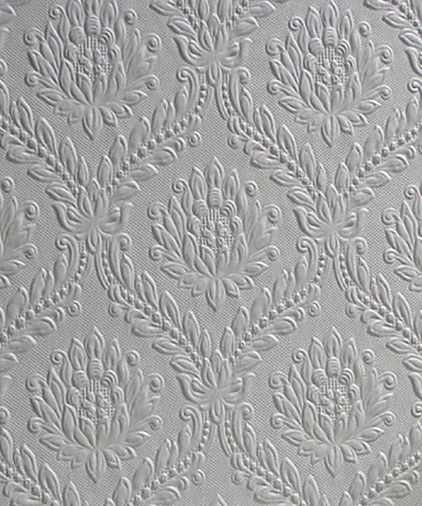 Sample - Dryden Wallpaper - Anaglypta - Paintable