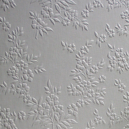 Portland Wallpaper - Anaglypta - Paintable