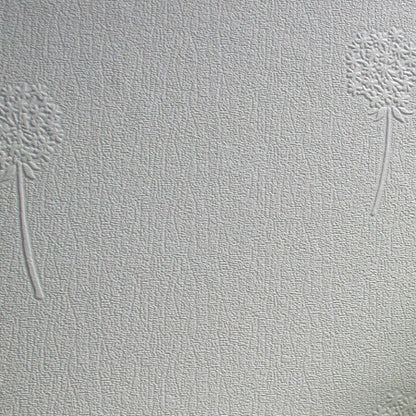 Dandelion Blush Wallpaper - Anaglypta - Paintable
