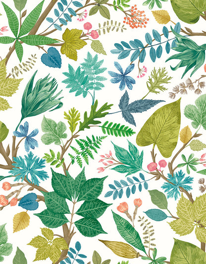 Lush Leaves Wallpaper - Ohpopsi - Fresh Fern